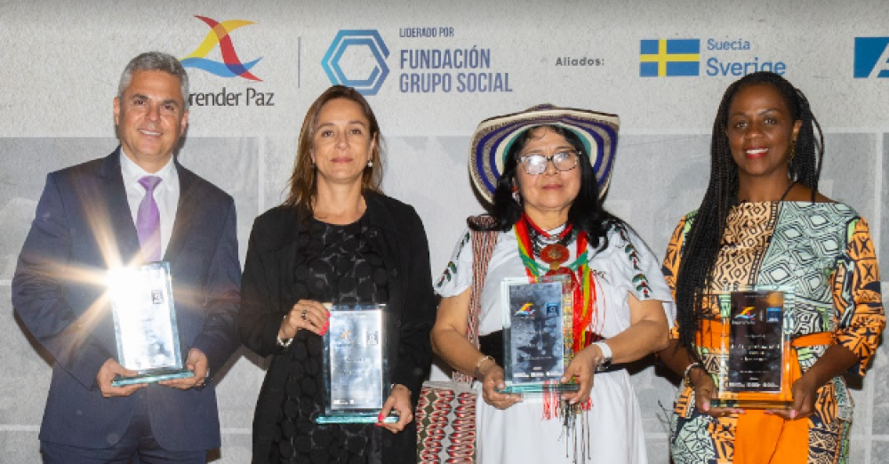 Ganadores 15ª edición del Premio Emprender Paz